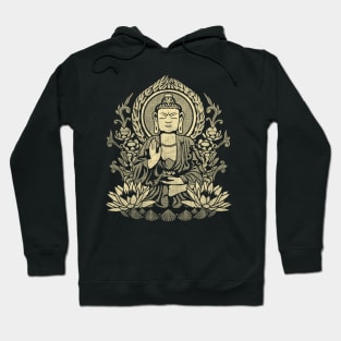 Siddhartha Gautama Budda - Weathered Hoodie